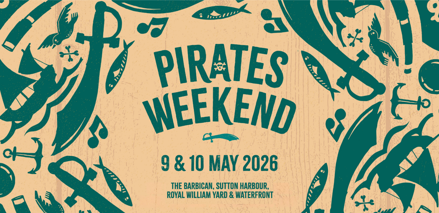 Pirates Weekend 2026 Cover